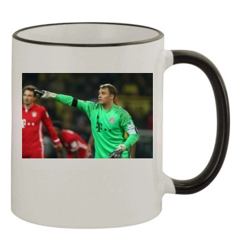 FC Bayern Munich 11oz Colored Rim & Handle Mug