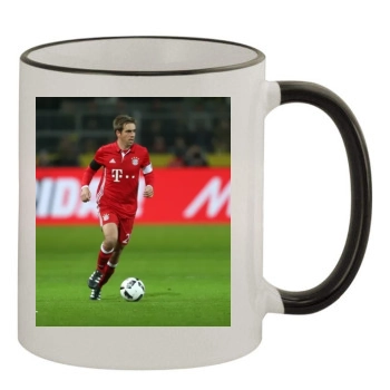 FC Bayern Munich 11oz Colored Rim & Handle Mug