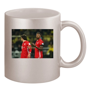 FC Bayern Munich 11oz Metallic Silver Mug