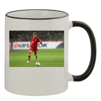 FC Bayern Munich 11oz Colored Rim & Handle Mug