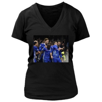 FC Chelsea Women's Deep V-Neck TShirt