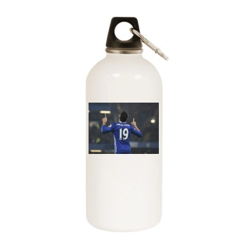 FC Chelsea White Water Bottle With Carabiner