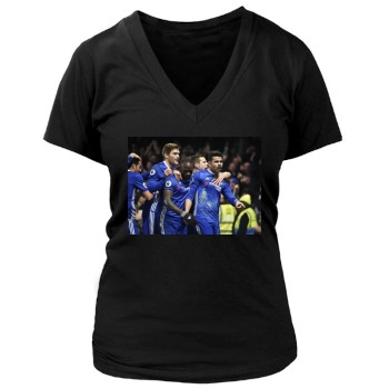 FC Chelsea Women's Deep V-Neck TShirt