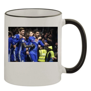 FC Chelsea 11oz Colored Rim & Handle Mug