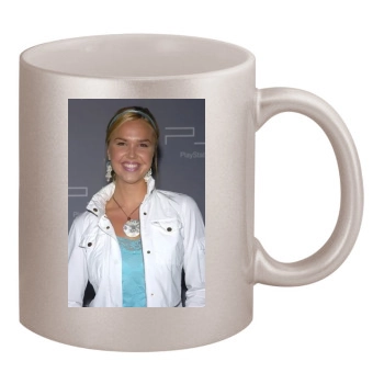 Arielle Kebbel 11oz Metallic Silver Mug