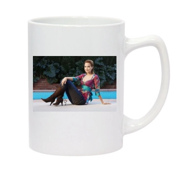 Arielle Kebbel 14oz White Statesman Mug