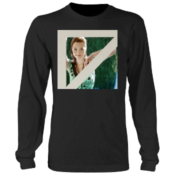 Arielle Kebbel Men's Heavy Long Sleeve TShirt