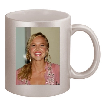 Arielle Kebbel 11oz Metallic Silver Mug