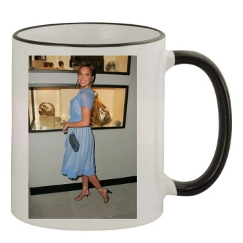 Arielle Kebbel 11oz Colored Rim & Handle Mug