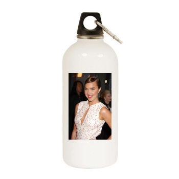 Arielle Kebbel White Water Bottle With Carabiner