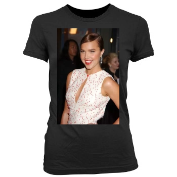 Arielle Kebbel Women's Junior Cut Crewneck T-Shirt