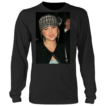 Arielle Kebbel Men's Heavy Long Sleeve TShirt