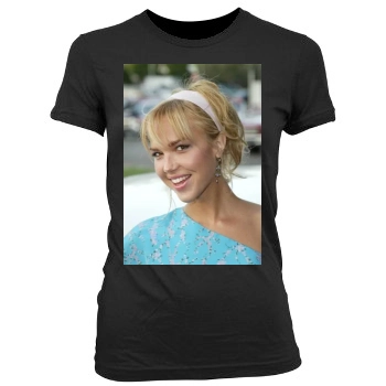 Arielle Kebbel Women's Junior Cut Crewneck T-Shirt