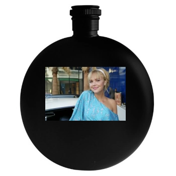 Arielle Kebbel Round Flask