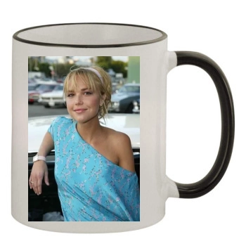 Arielle Kebbel 11oz Colored Rim & Handle Mug