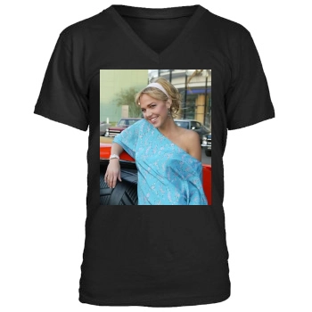 Arielle Kebbel Men's V-Neck T-Shirt