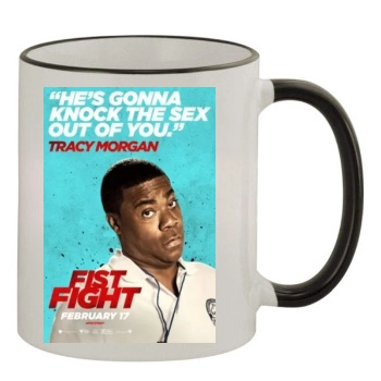 Fist Fight 2017 11oz Colored Rim & Handle Mug