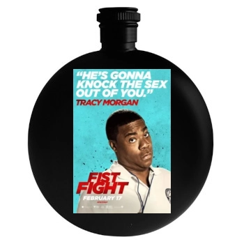 Fist Fight 2017 Round Flask