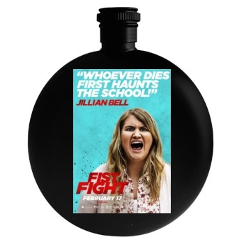 Fist Fight 2017 Round Flask