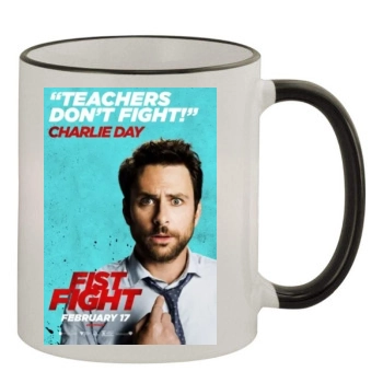 Fist Fight 2017 11oz Colored Rim & Handle Mug