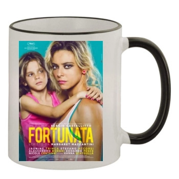 Fortunata 2017 11oz Colored Rim & Handle Mug