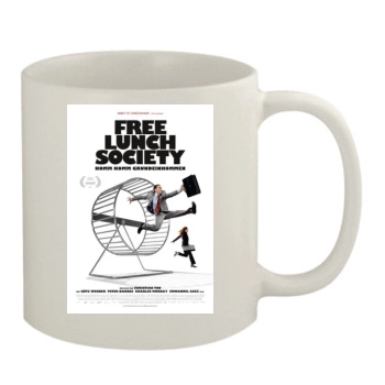 Free Lunch Society Komm Komm Grundeinkommen 2017 11oz White Mug