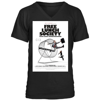 Free Lunch Society Komm Komm Grundeinkommen 2017 Men's V-Neck T-Shirt