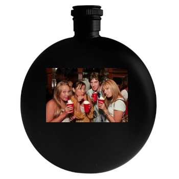 Ashley Tisdale Round Flask