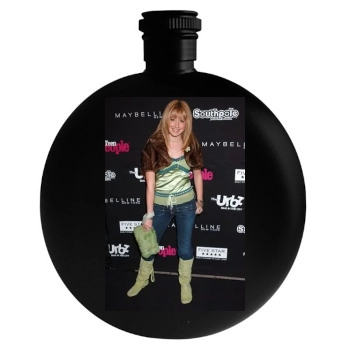 Ashley Tisdale Round Flask