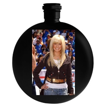 Ashley Tisdale Round Flask