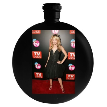 Ashley Tisdale Round Flask