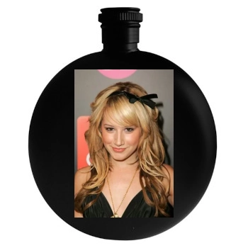 Ashley Tisdale Round Flask