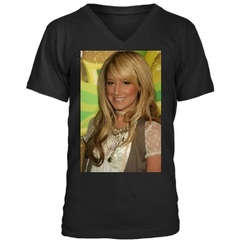 Ashley Tisdale Men's V-Neck T-Shirt