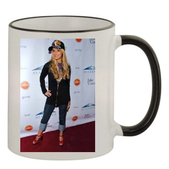 Ashley Tisdale 11oz Colored Rim & Handle Mug