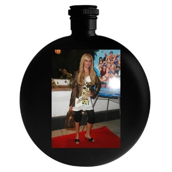 Ashley Tisdale Round Flask