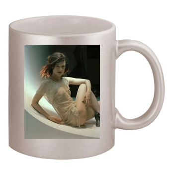 Asia Argento 11oz Metallic Silver Mug