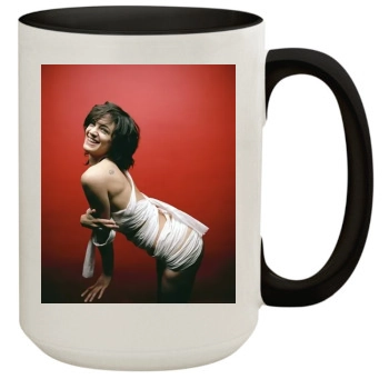 Asia Argento 15oz Colored Inner & Handle Mug