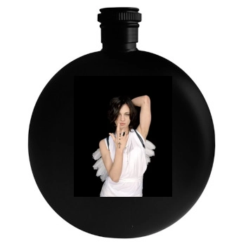 Asia Argento Round Flask