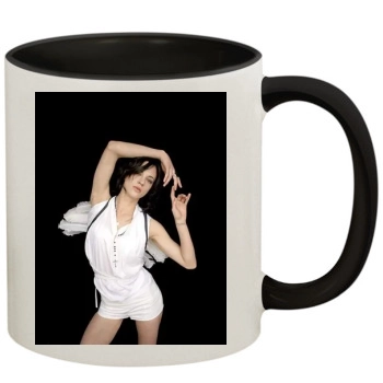 Asia Argento 11oz Colored Inner & Handle Mug