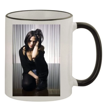 Asia Argento 11oz Colored Rim & Handle Mug