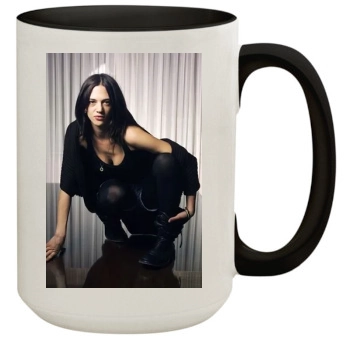 Asia Argento 15oz Colored Inner & Handle Mug