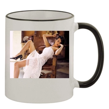 Asia Argento 11oz Colored Rim & Handle Mug