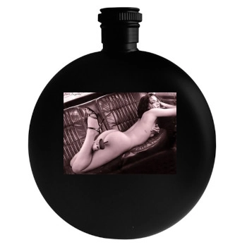 Asia Argento Round Flask