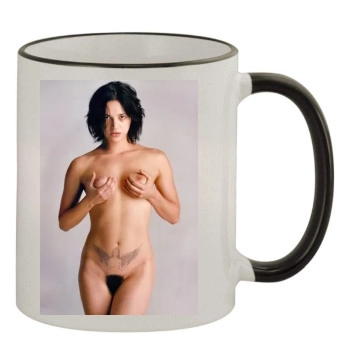 Asia Argento 11oz Colored Rim & Handle Mug