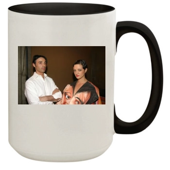 Asia Argento 15oz Colored Inner & Handle Mug