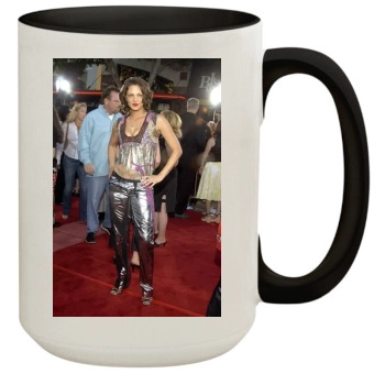 Asia Argento 15oz Colored Inner & Handle Mug