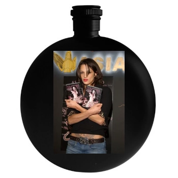 Asia Argento Round Flask