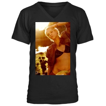 Asia Argento Men's V-Neck T-Shirt