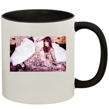 Alessandra Ambrosio 11oz Colored Inner & Handle Mug