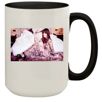 Alessandra Ambrosio 15oz Colored Inner & Handle Mug